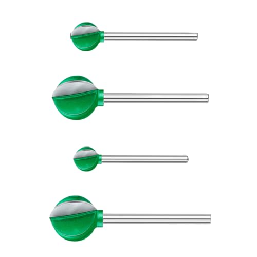 6 mm Schaftfräser, Rundspitzenfräser, Radiuskerne, Box, Vollhartmetall-Fräser-Bit-Werkzeuge von Adrosstoller