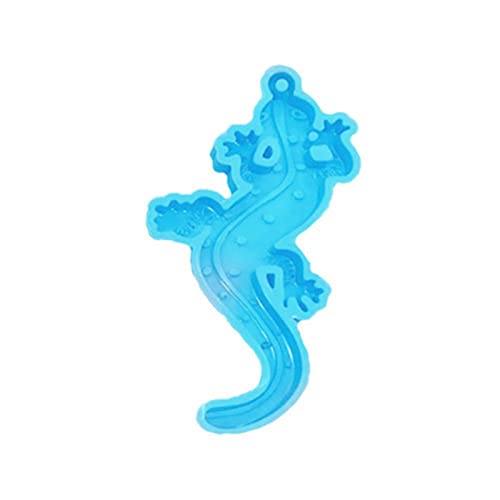 Antihaftbeschichtete 3D-Gecko-Form für Frosch, handgefertigte Seife, Silikonform, DIY, Basteln, Anhänger-Werkzeug für DIY, Schlüsselanhänger, Schmuck, Gips von Adrosstoller