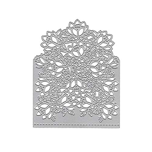 Briefumschlag Blumen Metall Stanzformen Schablone Scrapbooking Album Stempel Papier C von Adrosstoller