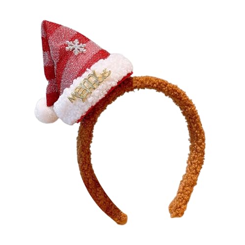 Weihnachtliche Haarnadel, Weihnachtsmannmütze, Haarreif, Schmuck, Weihnachtsfeier, kreative Foto-Requisiten, Festival-Zubehör von Adrosstoller