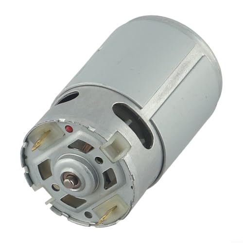 Advokingtap Ersatz DC Motor für Metabo für PowerMaxx BS10,8V Motor 14 Zähne Motor 317005100 für elektrische Akku-Bohrschrauber silber von Advokingtap