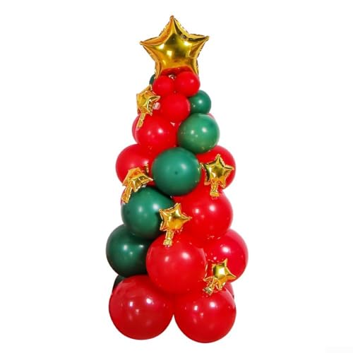 Urlaub Ballon Girlande Set 47 Latexfolienballons für einen atemberaubenden Weihnachtsbaumschmuck von Advokingtap