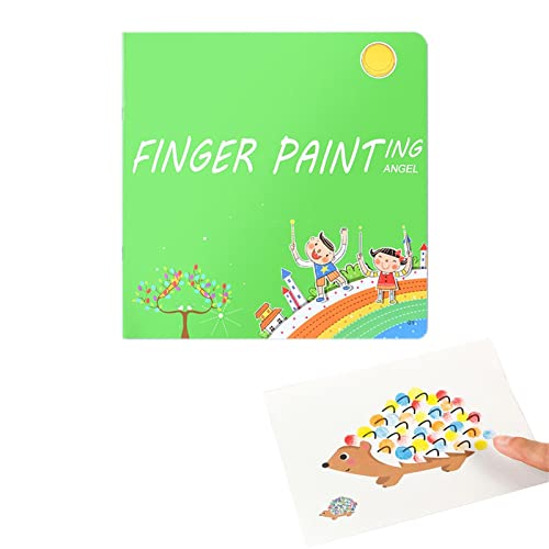 Finger-Stempel Inkpad - Bunte DIY-Stempel für Zeichentinte | Handwerk malen, leicht zu reinigen Tintenpads für Gummistempel, Papier, Scrapbooking, Kartenherstellung Hepvet von Aeihevo