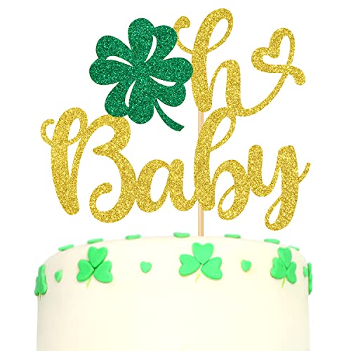 St. Patrick Thema Oh Baby Kuchendekoration, Babyparty/Babytaufe/Geschlechtsoffenbarung, Partydekoration, Zubehör von Aeryourtar