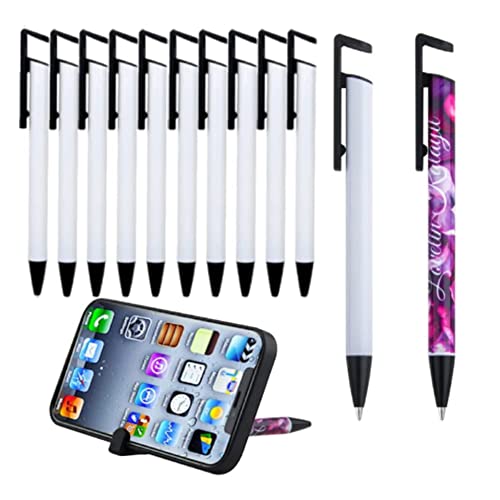 Packung mit 10 Sublimation Stift Leerzeichen mit Schrumpf Folien Beschichtetem Rohr KöRper für Sublimation Druck Kugelschreiber Stift von Aflytep