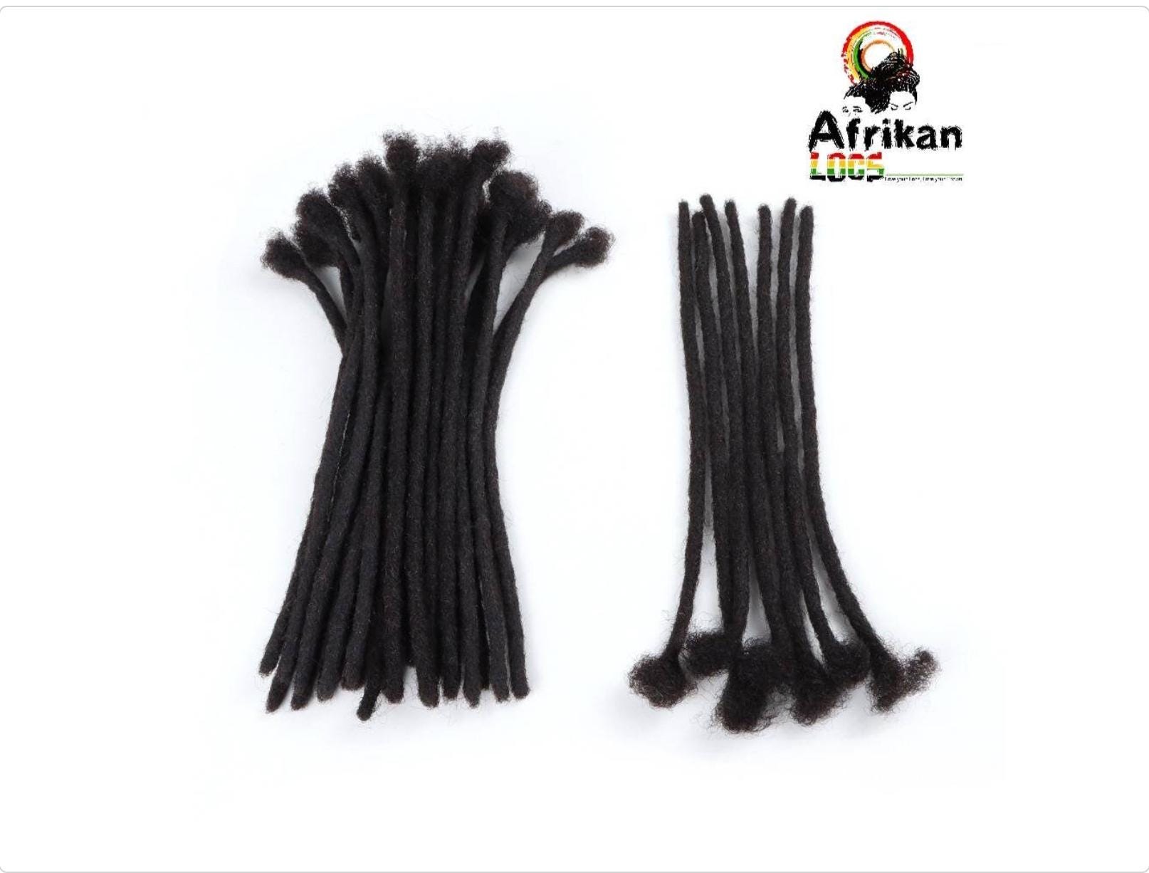 100% Menschliche Dreadlock Handgemachte Dreadlocks Kleine Mittelgroße Große Erweiterungen 10 Dreads Pro Bündel von Afrikanlocs