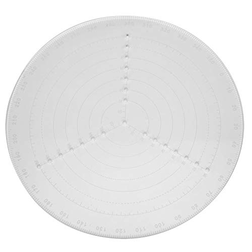 Agatige Round Center Finder, Center Finder Compass Drawing Maker Drechseldrehwerkzeuge zum Finden von Kreiszentren von Agatige