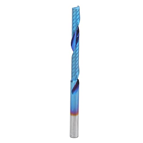 Auf und Abgeschnittene Bit, End Mill Wolfram -Carbid -Mahlen Spiralfräsen -Einklingen -Wolfram -Stahlblau -Schicht CNC -Werkzeuge Hardware 4x32x60 von Agatige