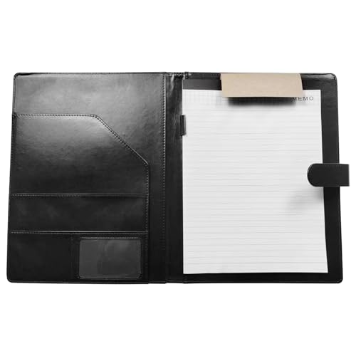 Aginkgo Portfolio Leder Binder Ordner A4 Klemmbrett Büro Vertrag und Datenbuch Manager Ordner Unterschrift Buch und Multifunktionstafel Clip für Krankenschwestern und Studenten Lehrer Business Manage von Aginkgo