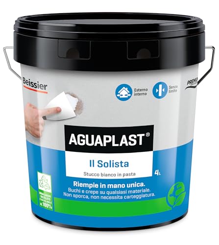 Aguaplast L'Solista Leichte Spachtelmasse, 4 l von Aguaplast