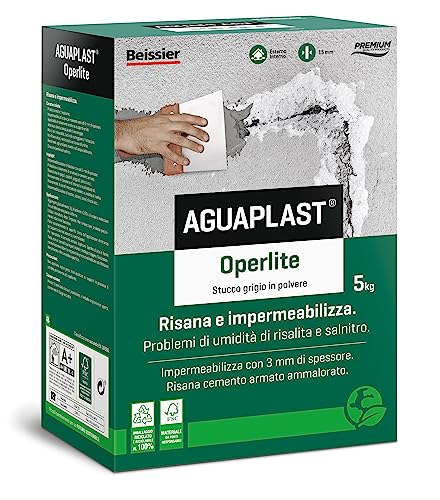 Aguaplast Operlite Pflegemasse gegen Feuchtigkeit und Salpeter 5 kg von Aguaplast