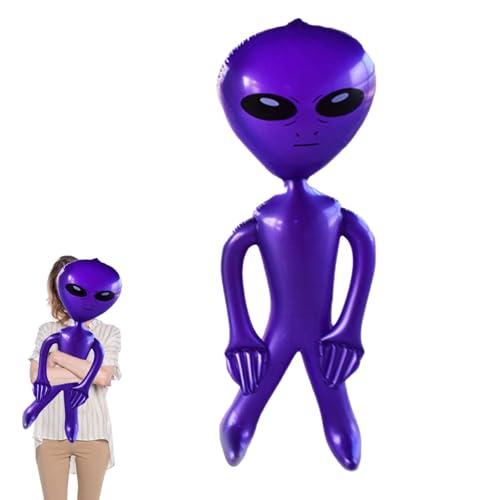 Alien Ballon | Aufblasbares Alien | Halloween Aufblasbarer Alien | Aufblasbarer Geist | Aufblaspuppe Aufblasbarer Alien | Alien Inflatable Halloween Toys Für Kinder Geburtstagsparty Deko von Ahuuen