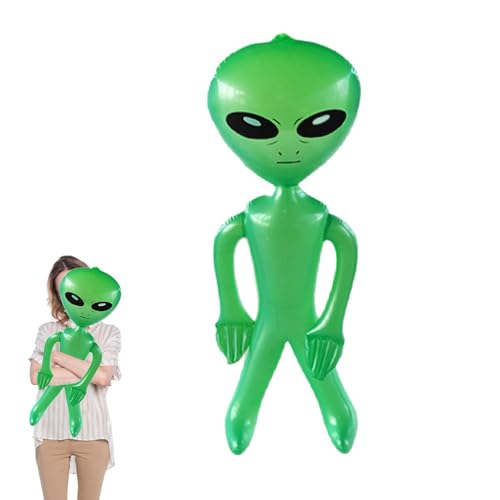 Alien Ballon | Aufblasbares Alien | Halloween Aufblasbarer Alien | Aufblasbarer Geist | Aufblaspuppe Aufblasbarer Alien | Alien Inflatable Halloween Toys Für Kinder Geburtstagsparty Deko von Ahuuen