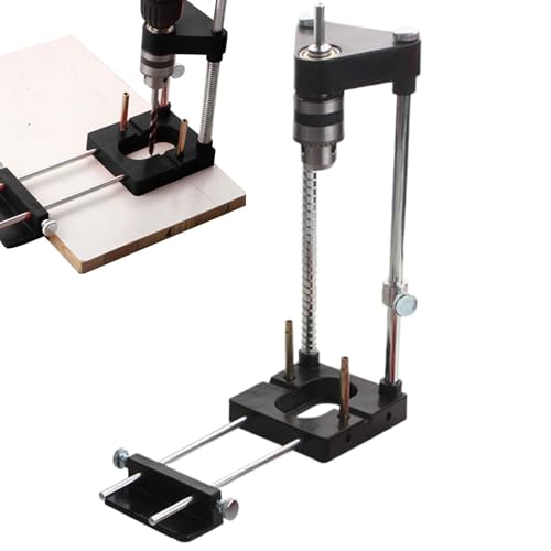 Aibyks Bohrlochsucher, Schablone zum Bohren von Löchern - Zimmerei-Stanzvorrichtung, Holzbearbeitungs-Lochsucher - Präzisions-Bohrlochführung, Möbel-Hardware-Schablonenwerkzeug für Kleiderschrank, von Aibyks