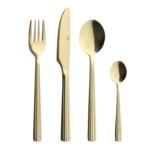 Aida RAW - Cutlery 16 Stück Geschenkboxen - Champagner Gold (14660) von Aida