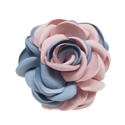 Ailan Vielseitige Blumen Corsage Brosche für stilvolle und raffinierte Looks. Blumen Broschen, Anstecknadeln, Stoff Blumen Brosche, Anstecknadel, schick und elegant, Wie gezeigt von Ailan