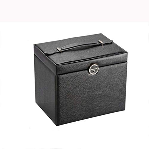 Aioneer Aufbewahrungsbox mehrschichtige Schmuck-Aufbewahrungsbox extra große Schmuckschatulle Schrank Kleiderschrank Armband Halskette Aufbewahrungsbox Hochzeits- und Geb von Aioneer