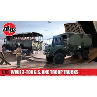 WWII 3-ton 4x4 General Service & Troop Trucks von Airfix