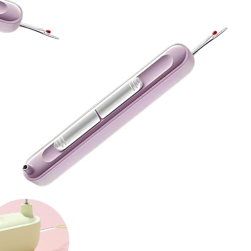 Aiwdeyi 2-in-1-Nadeleinfädler und Fadeneinfädler 2-in-1, 2025 Neue elastische Nahttrenner zum Handnähen, Stricken, Basteln und Quilten von Aiwdeyi