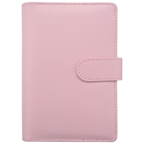 Aiwjeakh A6 Binder Planner Rosa Notizbuch Binder und 12 StüCk 6 Loch Binder ReißVerschluss Mappe, Binder Geld Umschlag Brieftasche von Aiwjeakh