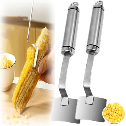 Aizuoni 2 Stück Maiskolben Schäler, Maiskolbenschäler Für Maiskolben, Corn Cob Stripper-Entferner, Maiskolben-Entferner, Werkzeug Zum Entfernen Von Maiskolben Für Küchenchefs In Der Heimküche von Aizuoni