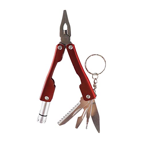 Aizuoni Multitool für Männer - Multifunktionale Faltbare Zange für das Überleben im Freien,Edelstahlzangen, Gebrauchswerkzeuge, Outdoor-Ausrüstung zum Angeln, Wandern, Reisen, Camping von Aizuoni