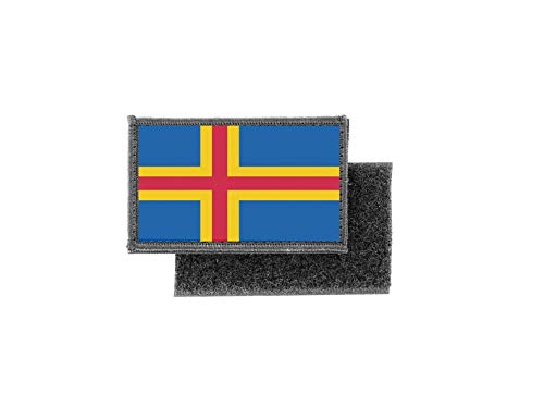 Akachafactory Aufnäher patch aufbügler gedruckt Flagge Fahne aland von Akachafactory