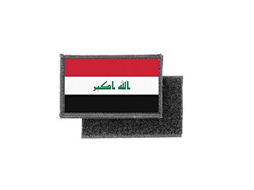 Aufnäher patch aufbügler gedruckt flagge fahne irak von Akachafactory