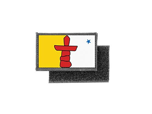 Aufnäher patch aufbügler gedruckt flagge fahne kanada nunavut von Akachafactory