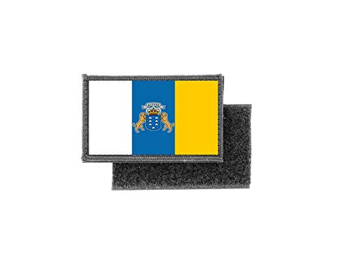 Aufnäher patch aufbügler gedruckt flagge fahne kanarische inseln von Akachafactory