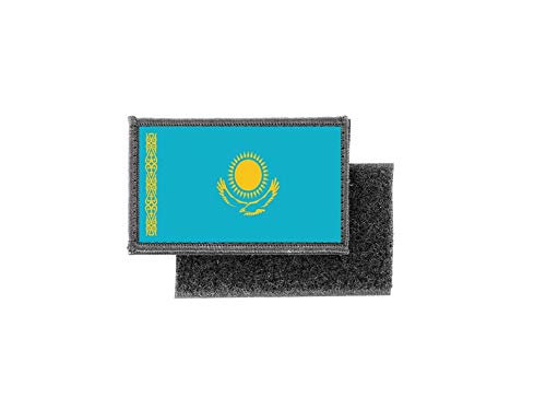 Aufnäher patch aufbügler gedruckt flagge fahne kasachstan von Akachafactory