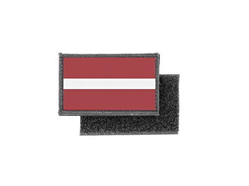 Aufnäher patch aufbügler gedruckt flagge fahne lettland von Akachafactory