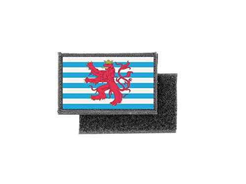 Aufnäher patch aufbügler gedruckt flagge fahne luxemburg r2 von Akachafactory