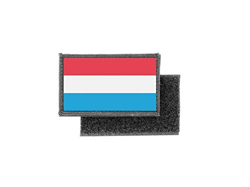 Aufnäher patch aufbügler gedruckt flagge fahne luxemburg von Akachafactory