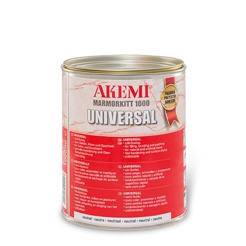 AKEMI Marmorkitt 1000 Universal, schwarz, 1l von Akemi