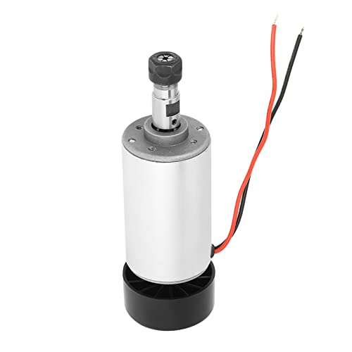 300 W 52 Mm DC 48 V CNC-Spindel ER11 Luftgekühlter Motor Zum Gravieren, Multifunktionales Zubehör für den Heimgebrauch von Akozon