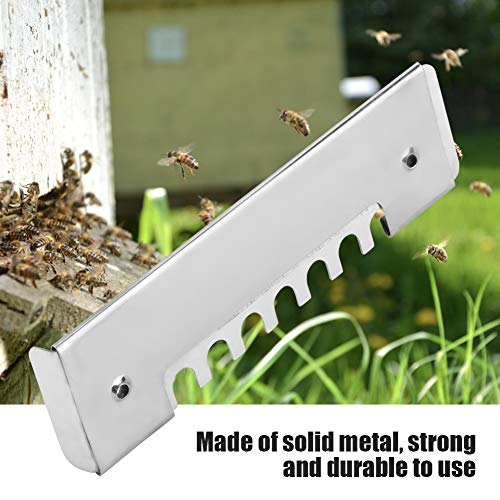 Akozon 5PCS Metall-Bienenstock-Eingangsreduzierer-Fluchttrichter - Imkereiausrüstung für Sichere Bienenkontrolle und -prävention von Akozon