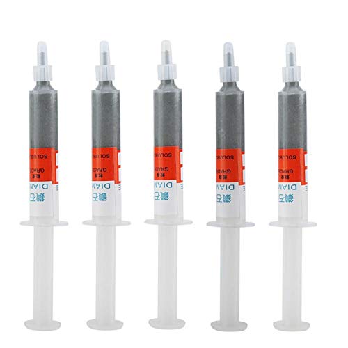 Akozon Diamantschleifpaste 5 Stck/set Diamantschleifen Polieren Paste Läppen Compound Körnung W0.5-W40 320~10000(W10# 1000) von Akozon