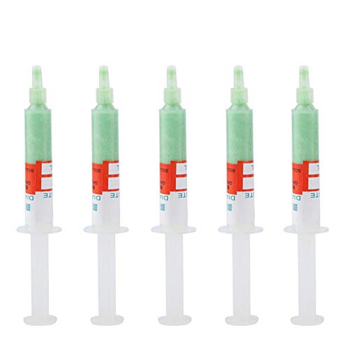 Akozon Diamantschleifpaste 5 Stck/set Diamantschleifen Polieren Paste Läppen Compound Körnung W0.5-W40 320~10000(W14# 800) von Akozon