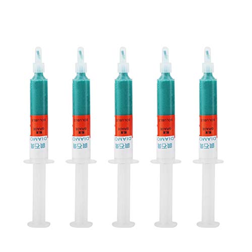 Akozon Diamantschleifpaste 5 Stck/set Diamantschleifen Polieren Paste Läppen Compound Körnung W0.5-W40 320~10000(W20# 600) von Akozon