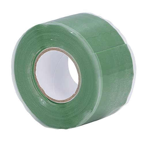 Akozon Klebeband 3 Meter, Wasserdichtes Silikon, Selbstverschweißend, Gute Abdichtung für Wasserrohrschläuche, Grün (GREEN) von Akozon