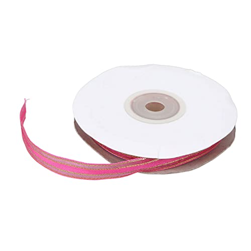 Akozon Schickes Polyester-Chiffonband, Satin-Verzierung für Hochzeitsdekoration, Blumensträuße und Haarschmuck – 0,4 Zoll Breit (28#) von Akozon