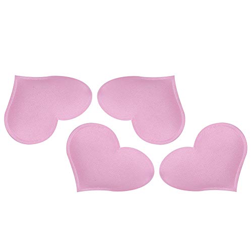 DIY Handgemachte Herzförmige Hochzeit Valentinstag Dekoration Jahrestag Partyzubehör (3,2 cm, rosa, 500 Stück/Packung) von Akozon