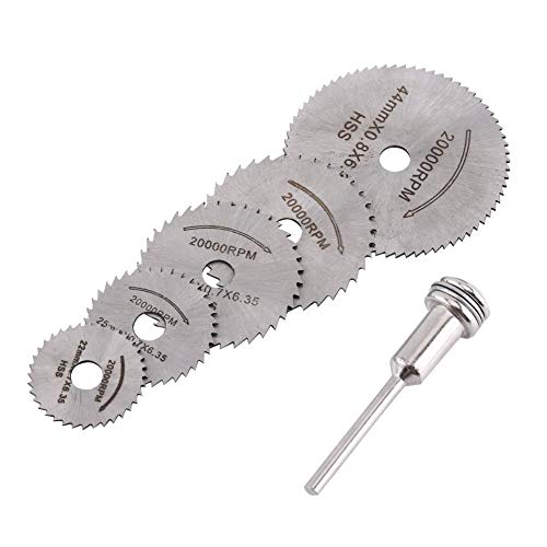 Hochgeschwindigkeitsstahl-Sägeblätter, Akozon Mini Rotary Blades Schneidwerkzeuge für Metallschneider Power Set Holzschneiden von Akozon