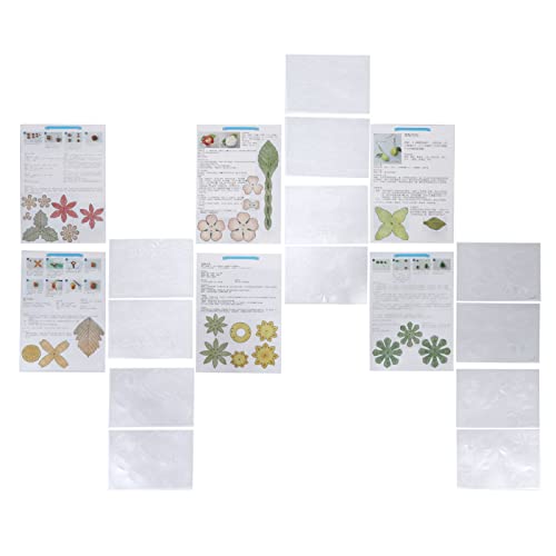 Packung mit 12 Schrumpffolien BOPS HandSON Craft, Halbtransparente Schrumpfende Kunstpapierfolien für DIY-Schmuck, Lesezeichen und Mehr von Akozon