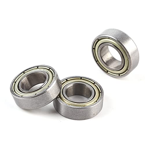 Set mit 10 Hochwertigen 688ZZ-Miniaturkugellagern, Doppelt Geschirmte Lagerstahlkonstruktion, Maße 8 Mm X 16 Mm X 5 Mm, Multifunktionales Zubehör von Akozon