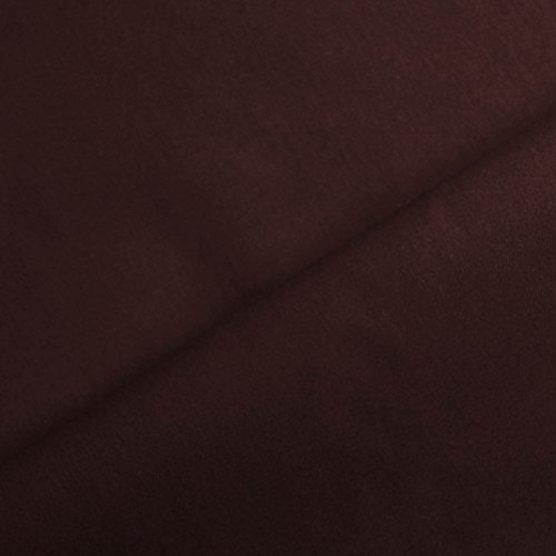 Gabartex Öko-Tex®- 35% Baumwolle / 65% Polyester - Stoff Meterware - Berufsköper - Unifarben Bordeaux von Aktivstoffe