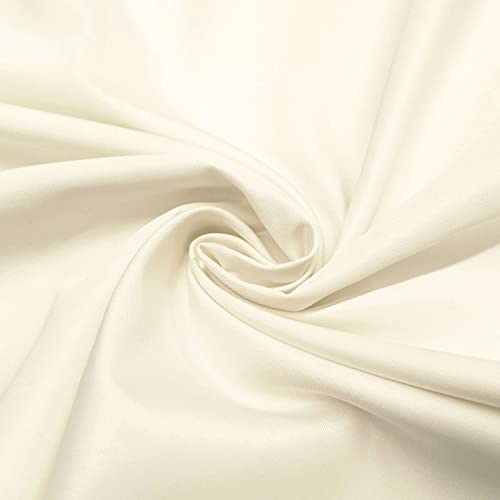 Sun Micro 1144 - Stoff Meterware - 100% Polyester Microfaser (creme) von Aktivstoffe