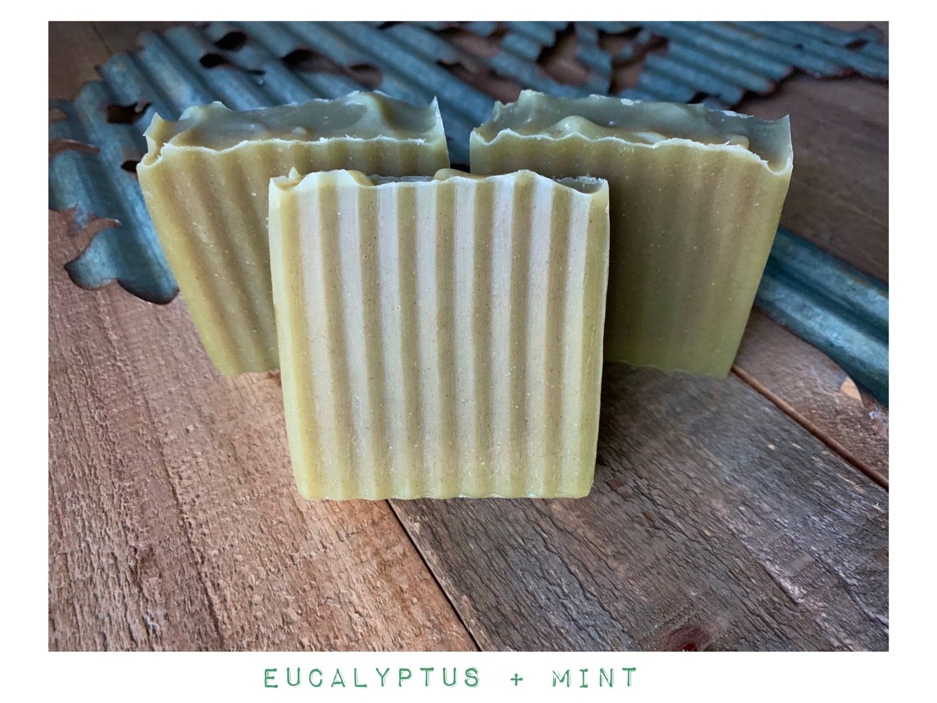 Bio Eukalyptus + Minze Seife von AlabamaMudSoapCo