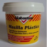 Molto/Alabastine Spachtelpaste für Holz / 500 g/Holzspachtel weiss von Alabastine